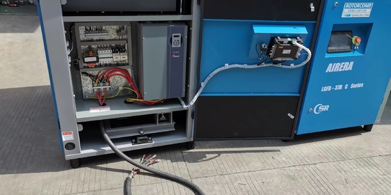 Oli Kompresor Sekrup Rotary PM VSD Disuntikkan 160KW