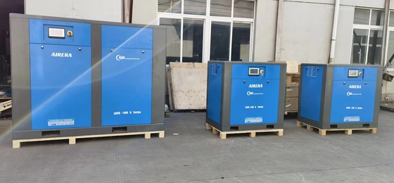 Kompresor Udara Sekrup Putar Berpelumas Oli Listrik LGCD Direct Driven IP55 Motor