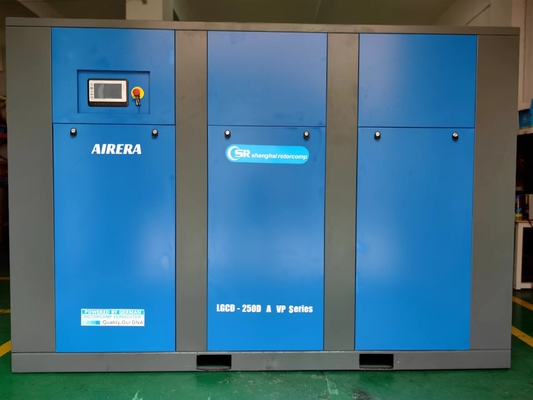 200KW VSD Kompresor Sekrup Menghemat Energi Efisiensi Tinggi Dan Kebisingan Rendah