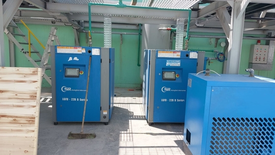 30% Penghematan energi 37kw/100hp VSD sekrup kompresor 7-15bar