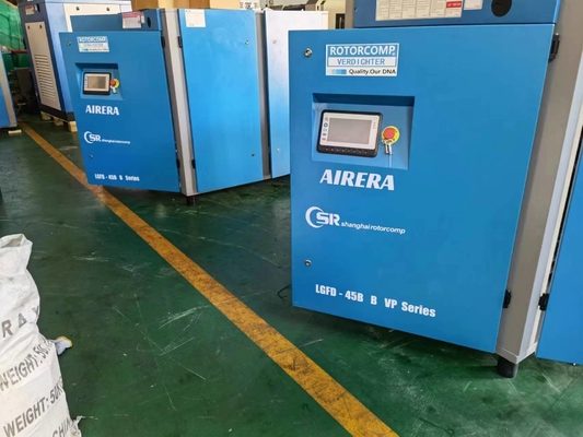 30% Penghematan energi 30kw/40hp VSD sekrup kompresor 7-15bar