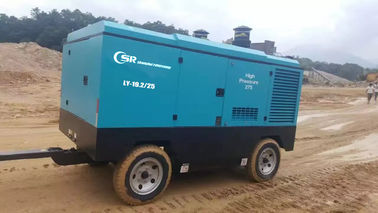 Rotary Screw Diesel Engine Driven Air Compressor Rotorcomp High Efficiency