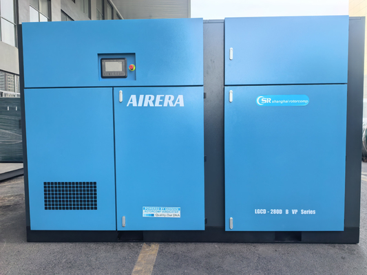 Shanghai Rotorcomp LGCD-280D B VP Kompresor Udara Sekrup Bergerak Langsung Ideal untuk Aplikasi Industri