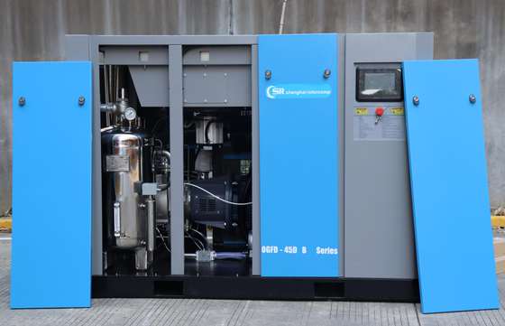 Shanghai Rotorcomp OGFD-45D B Oil Free Air Compressor Direct Drive Fixed Speed Variable Speed untuk industri