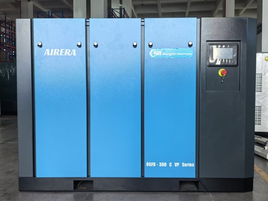 Shanghai Rotorcomp OGFD-30D C VP Kompresor udara bebas minyak untuk industri medis / farmasi / makanan Tidak ada energi kontaminasi minyak