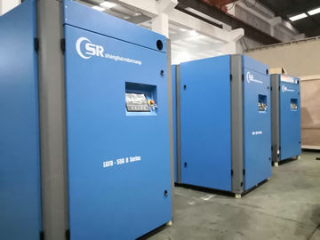 Industri Makanan Sekrup Kompresor Udara Penggerak Gear Internal Kontrol VSD Inverter