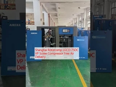 Shanghai Rotorcomp LGCD-75DC VP sekrup kompresor Gratis pengiriman udara